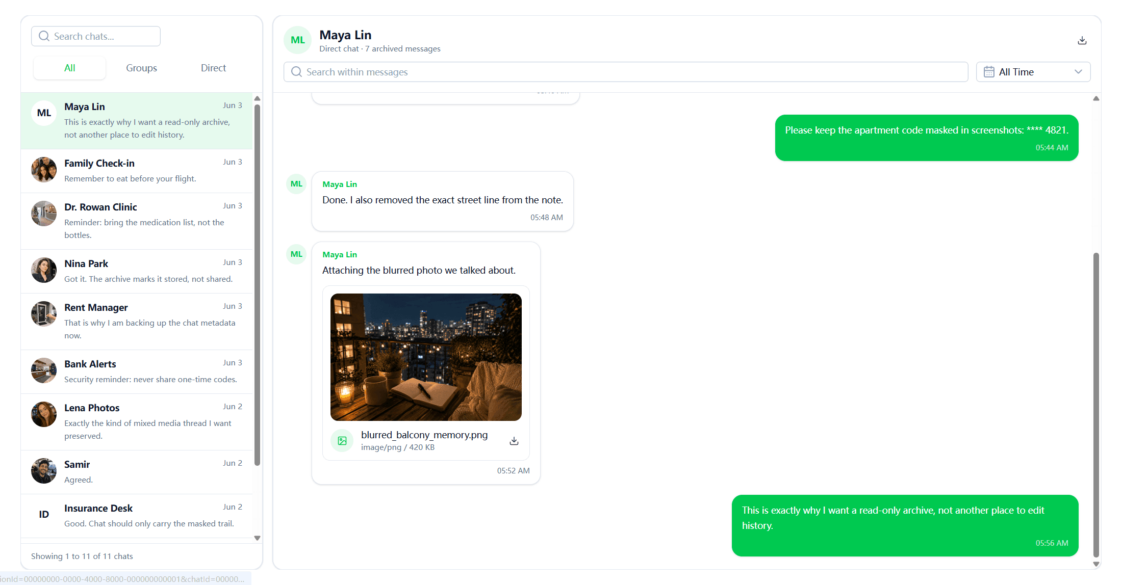 WhatsApp tracker dashboard